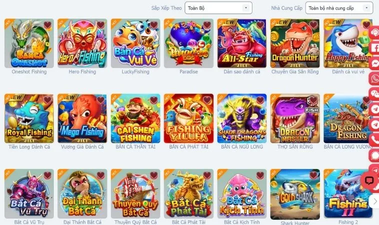Đa dạng các thể loại game bắn cá để trải nghiệm tại nhà cái Onbet