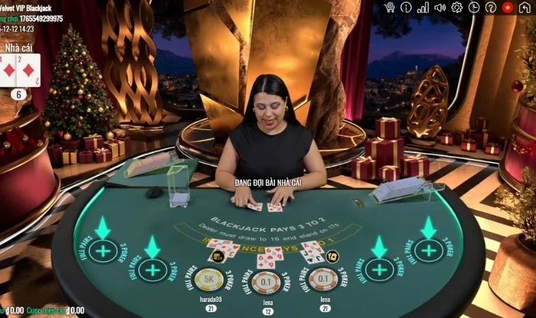 Bàn chơi Blackjack Tại OnBet