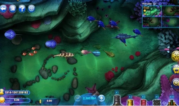 Cách chơi Thợ Săn Cá Tại OnBet