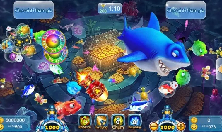 Bí Quyết Chinh Phục Vua Bắn Cá Tại OnBet Dành Cho Tân Thủ 2 Các sinh vật trong game Vua Bắn Cá Tại OnBet